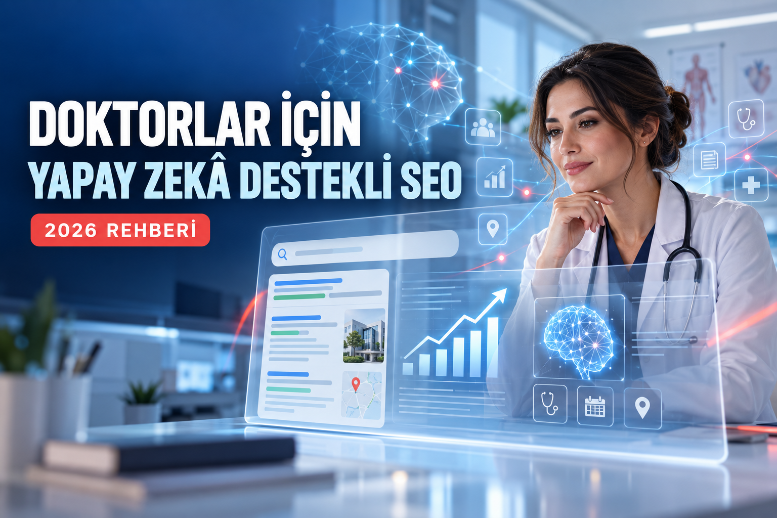 Doktorlar İçin Yapay Zekâ Destekli SEO Rehberi: Google ve ChatGPT’de Görünürlük (2026)