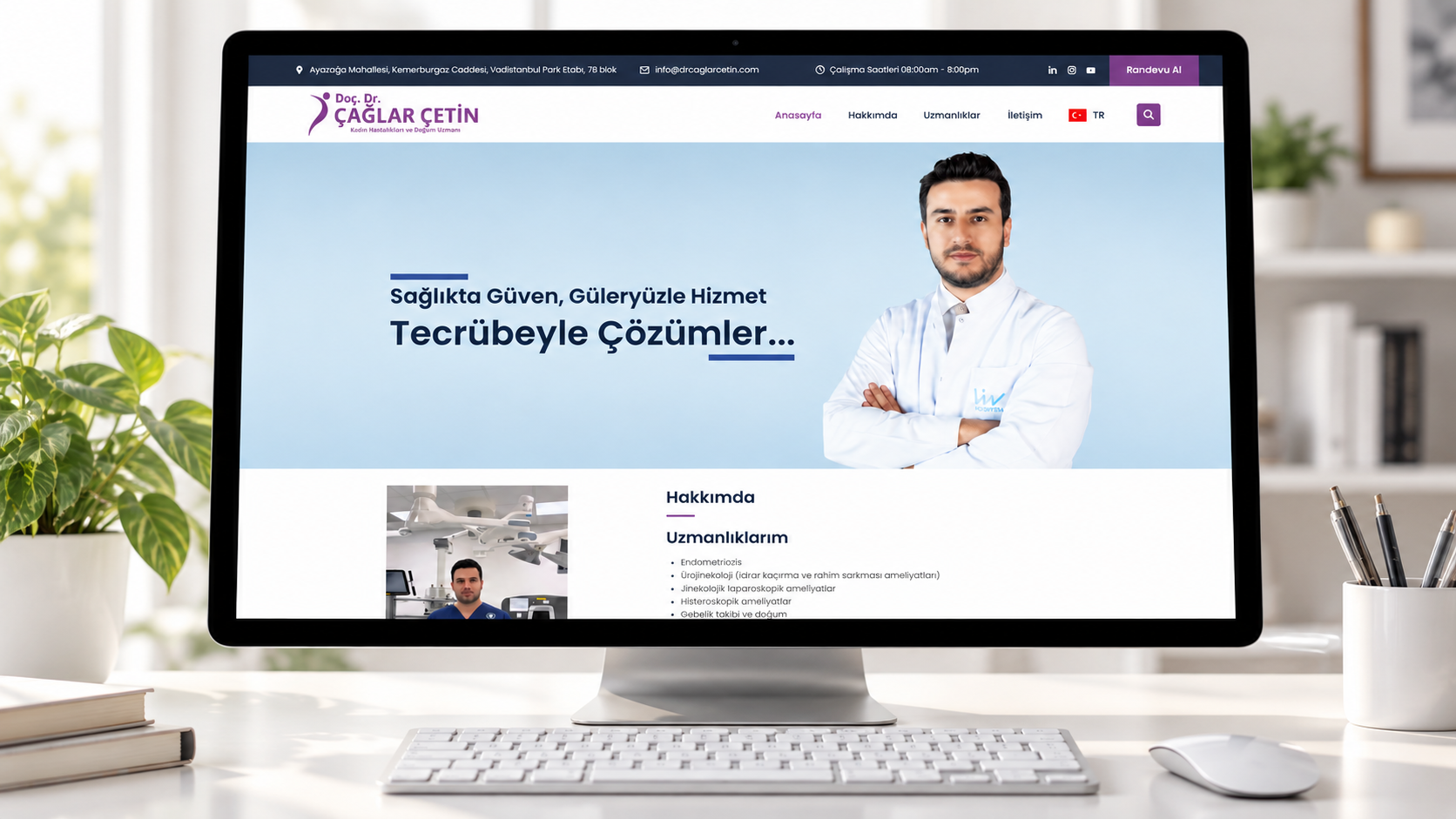 Doç. Dr. Çağlar Çetin Web Sitesi