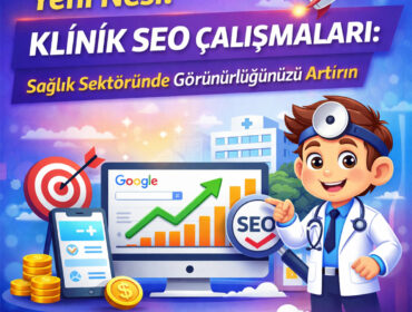 Klinik SEO çalışması ile doktor ve sağlık merkezlerinin Google’da üst sıralara çıkmasını sağlayan SEO stratejisi