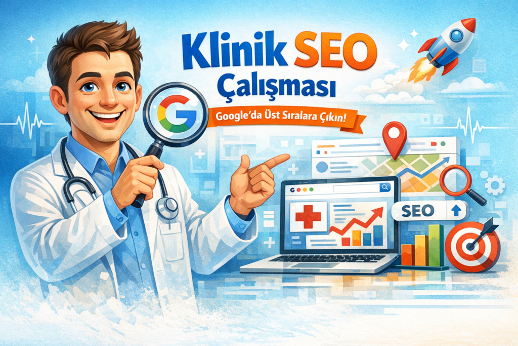 klinik seo çalışması ve sağlık sektörü seo stratejileri