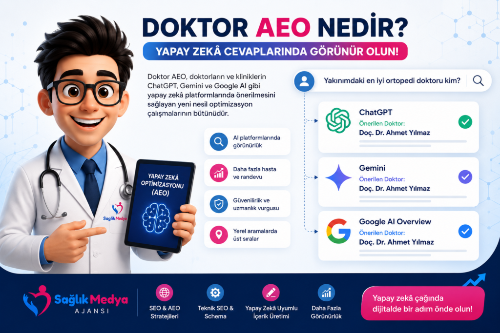 doktor aeo ve yapay zeka optimizasyonu ile chatgpt ve google ai görünürlüğü