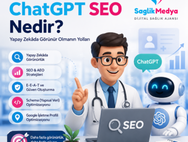 Doktor ChatGPT SEO rehberi: doktor ve klinikler için yapay zekâ uyumlu SEO, AEO, E-E-A-T ve Schema stratejileri.