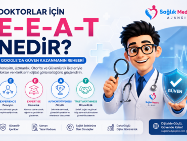 Doktor E-E-A-T rehberi: deneyim, uzmanlık, otorite ve güvenilirlik kriterleriyle doktor ve klinikler için Google SEO çalışmaları.